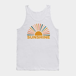 Boho minimalist sunshine Tank Top